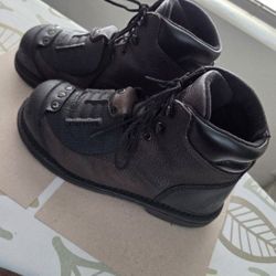 Steell Toe Work Boots Size 10