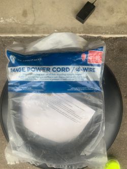 Stove power cord