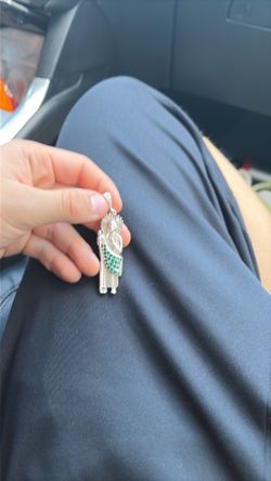 Silver San Judas pendant