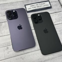 Apple iPhone 14 Pro Max 5G - Pay $5 DOWN AVAILABLE - NO CREDIT NEEDED