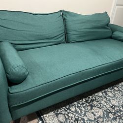 Green couch