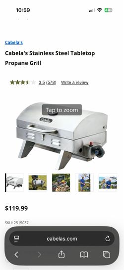 Cabela’s grill