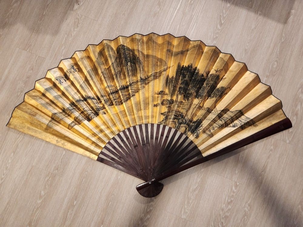 Vintage Chinese Wall Fan