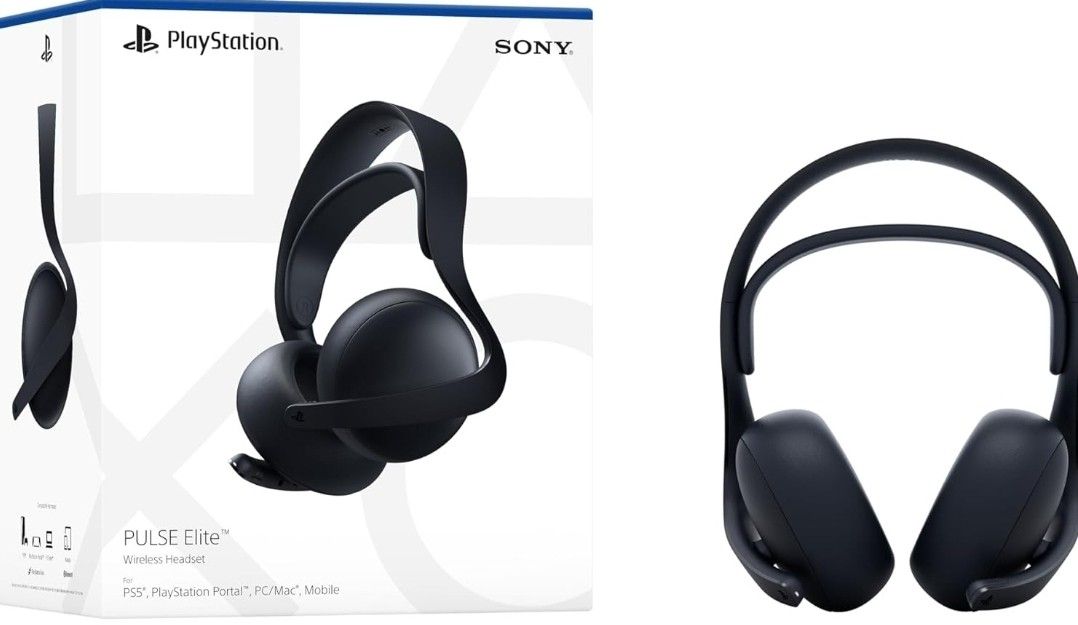 PlayStation Pulse Elite Wireless Headset - Midnight Black, NEW SEALED