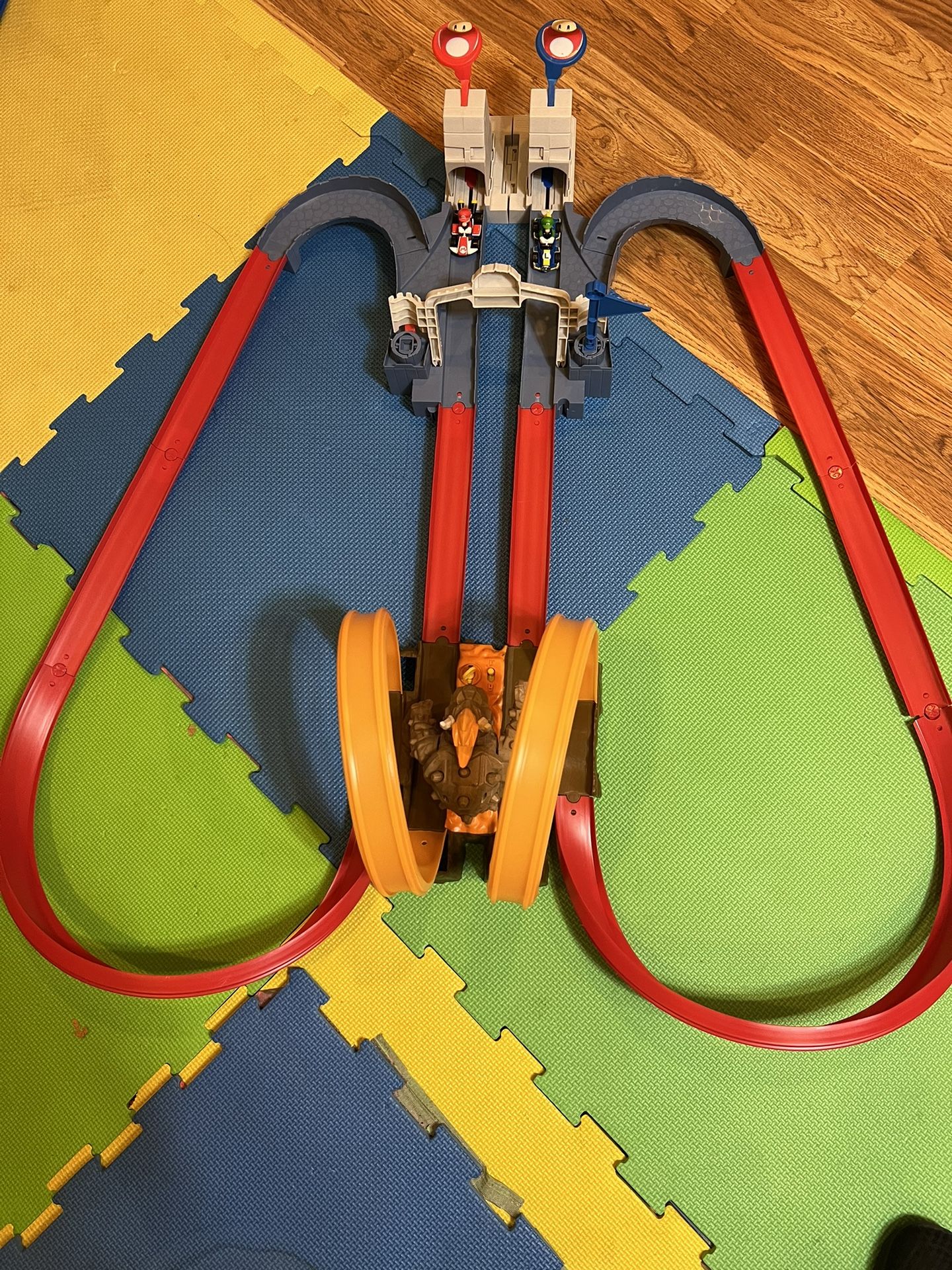 Hot Wheel Mario Cart Track