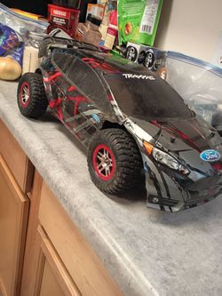 Traxxas Ford fiesta rally car!!!!