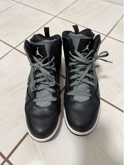Jordan Air Black/Grey Mid top Mens Size 13
