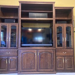 Entertainment Center - Solid Wood