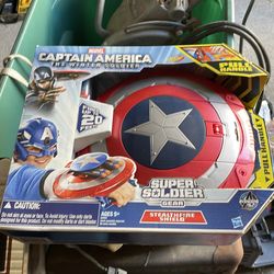 Captain America winter soldier stealthfire shield