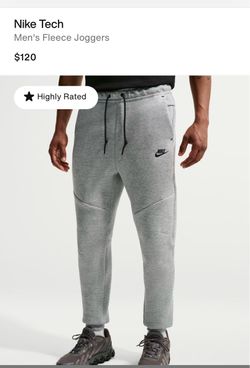 Men’s Gray Nike Tech Pants