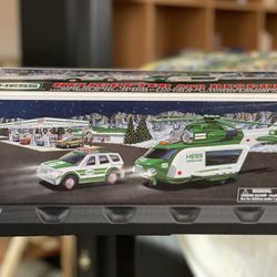 Hess Toy Truck helicopter and rescue 2012