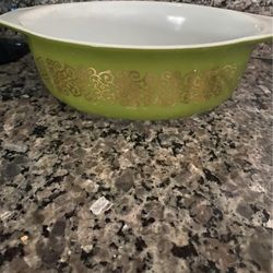 Vintage Green Bramble casserole