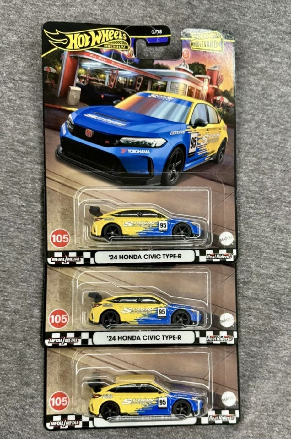 Hot Wheels ‘24 Spoon Honda Civic Type-R