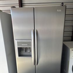 Kenmore Stainless Steel Refrigerator And Freezer