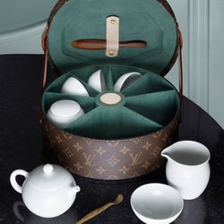 Round Tea Box 