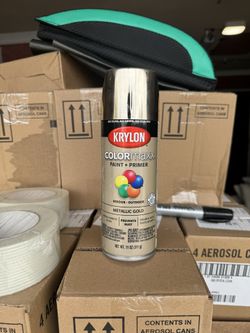 Trade! Krylon Gold And Clear Spraypaint