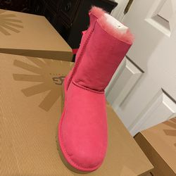 Uggs- Size 6 Youth-Bailey Bow -New -$170