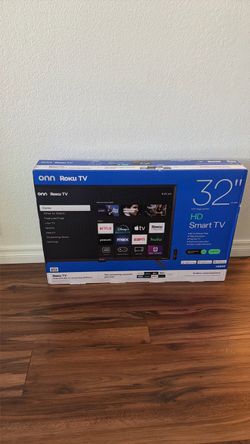 32 inch HD Smart TV - Roku TV (NEW)