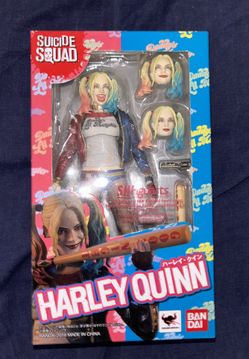 S.H. Figuarts Harley Quinn Suicide Squad 2016 Bandai Tamashii Nations New