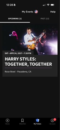 Harry Styles FLOOR tickets 4/24
