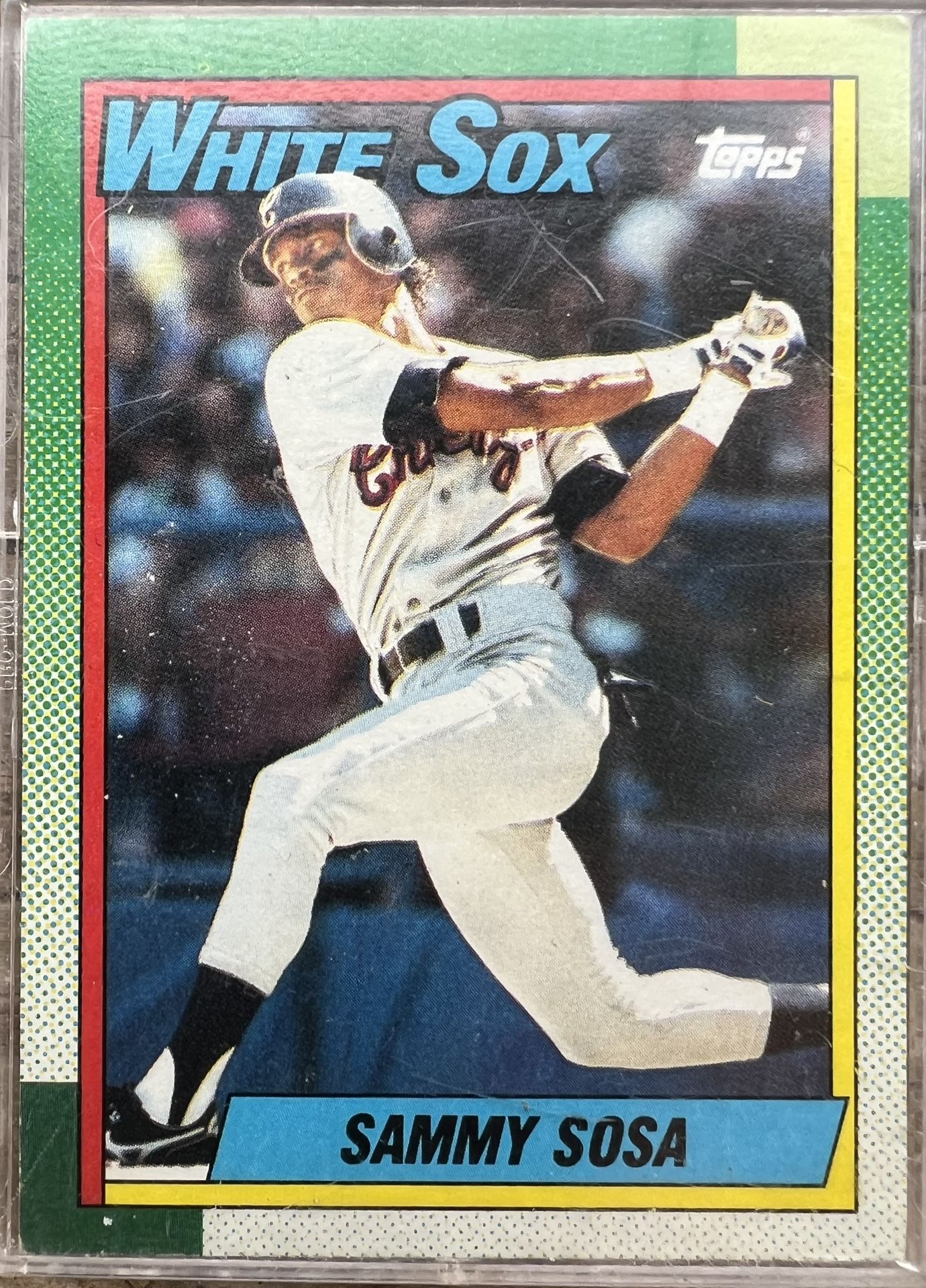 1990 Tops Sammy Sosa Birthday Misprint
