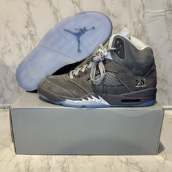 Brand New Air Jordan 5 Retro Wolf Grey (Multiple sizes)