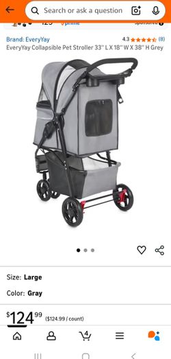 Every Yay Places To Go Pet Stroller