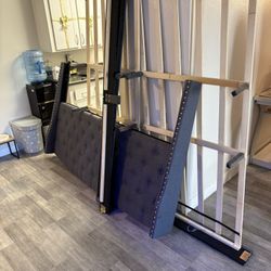 Cali King Size Memory Temper Bed Set 