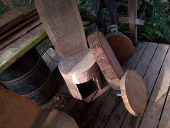 Hard Wood  Chairs Etc