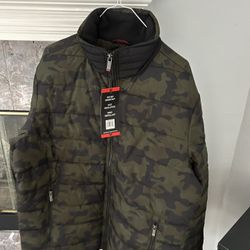 Camo Weatherproof Jacket