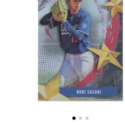 Roki Sasaki Baseball Card 