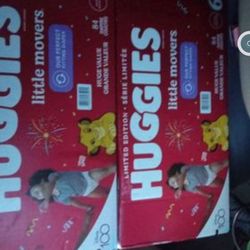 HUGGIES SIZE 6  ×2 BOXES 