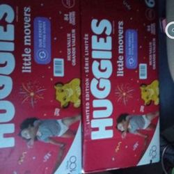 HUGGIES SIZE 6  Huge Box