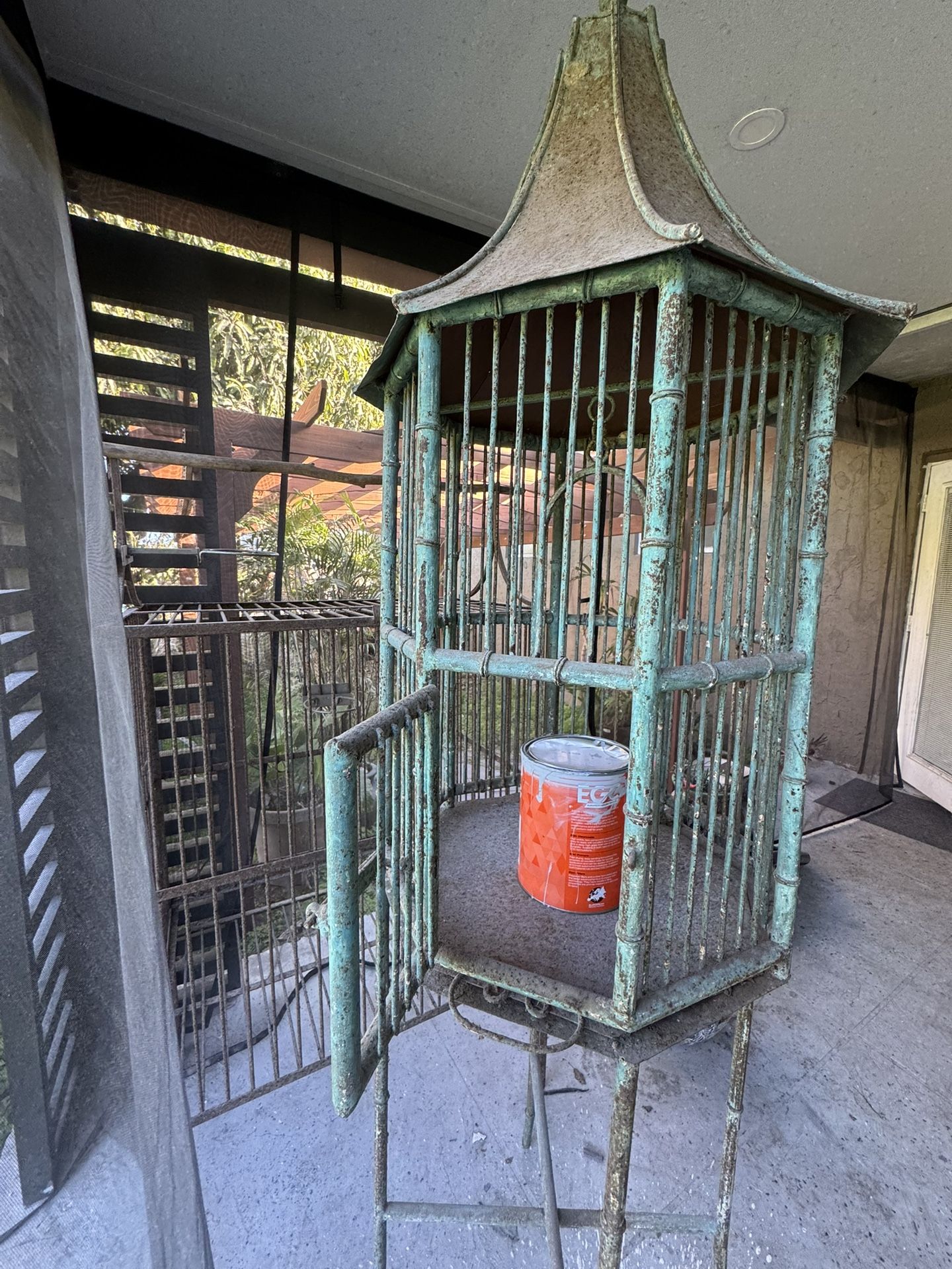 Vintage Bird Cage 