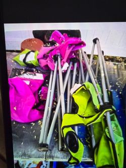 Beach camping chairs 15 each