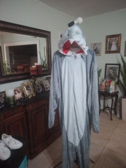 SPIRIT  Shark Week Discovery Channel  Adult Size XL  Great White  Shark Hooded Pajamas