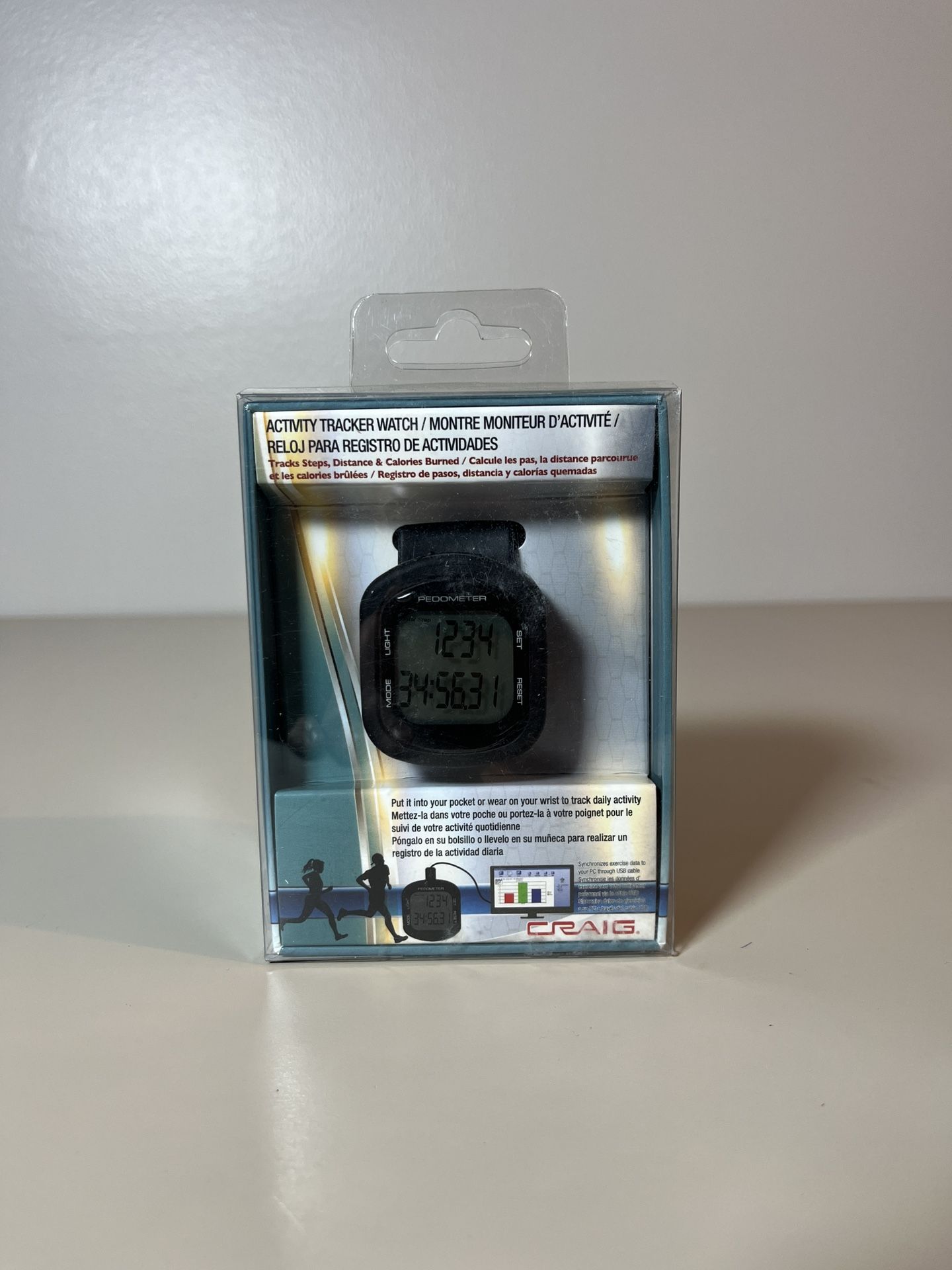 Craig CC426 Activity Tracker Watch – Pedometer Fitness Watch