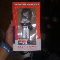 Yordan Alvarez BACK 2 BACK bobblehead