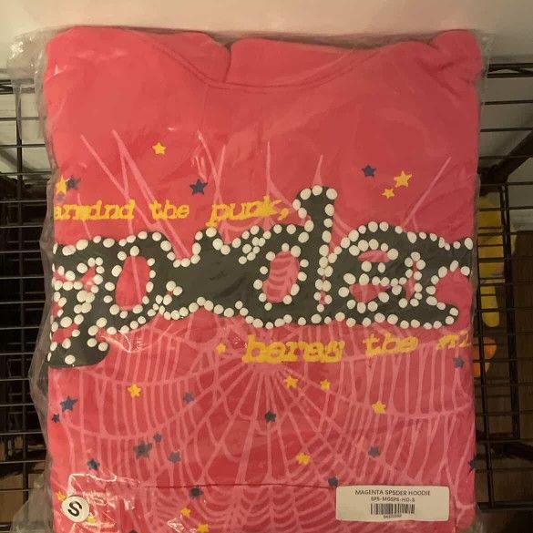 Sp5der P*nk V2 Hoodie 'Pink'