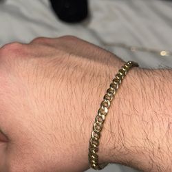 Real Gold Miami Cuban Bracelet