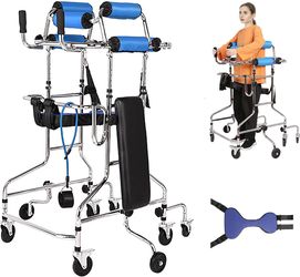Adult Standing Walker for Seniors Hemiplegia Rehabilitation Standing Frame #1263D T7