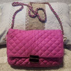 Pink Crossbody Bag 
