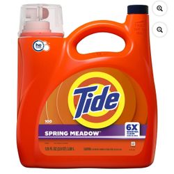 Tide Detergent Spring Meadow 125FL OZ