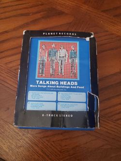 8 track tape Talking Heads more songs about buildings and food