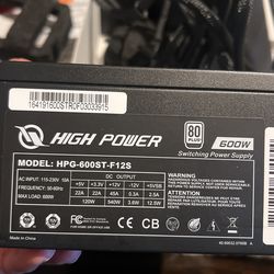 600 W Power Supply