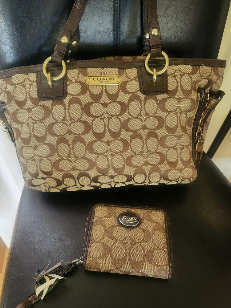 Coach Purse And Wallet