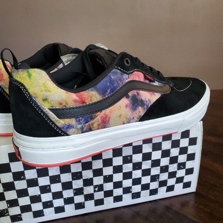 Vans Kyle Walker Tie Dye Terry Black Men Size 13 display picture 3