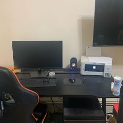 Monitor and Printer Combo