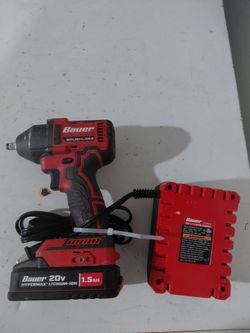 Bauer 20VDC 3-Mode Compact 3/8" Impact Wrench
