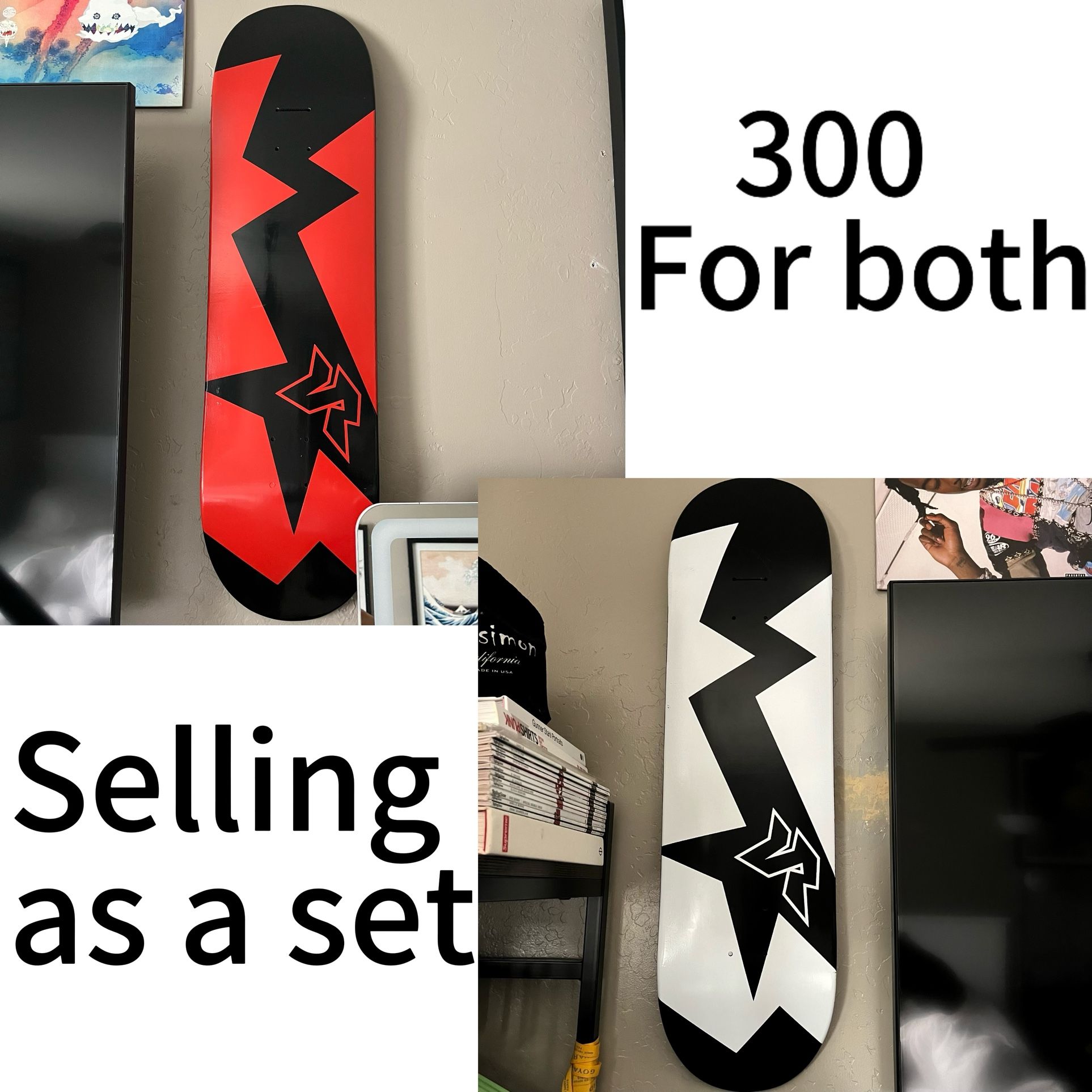 Vyzer Skate Decks Brand New Never Skated In